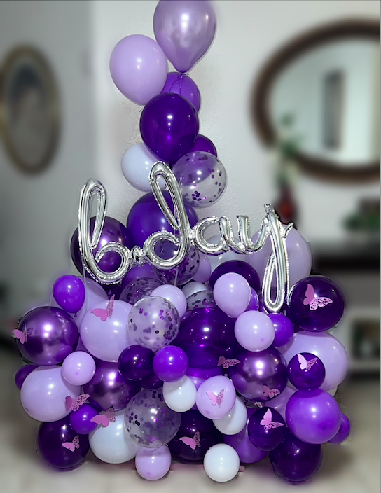 Purple Balloon Fixture